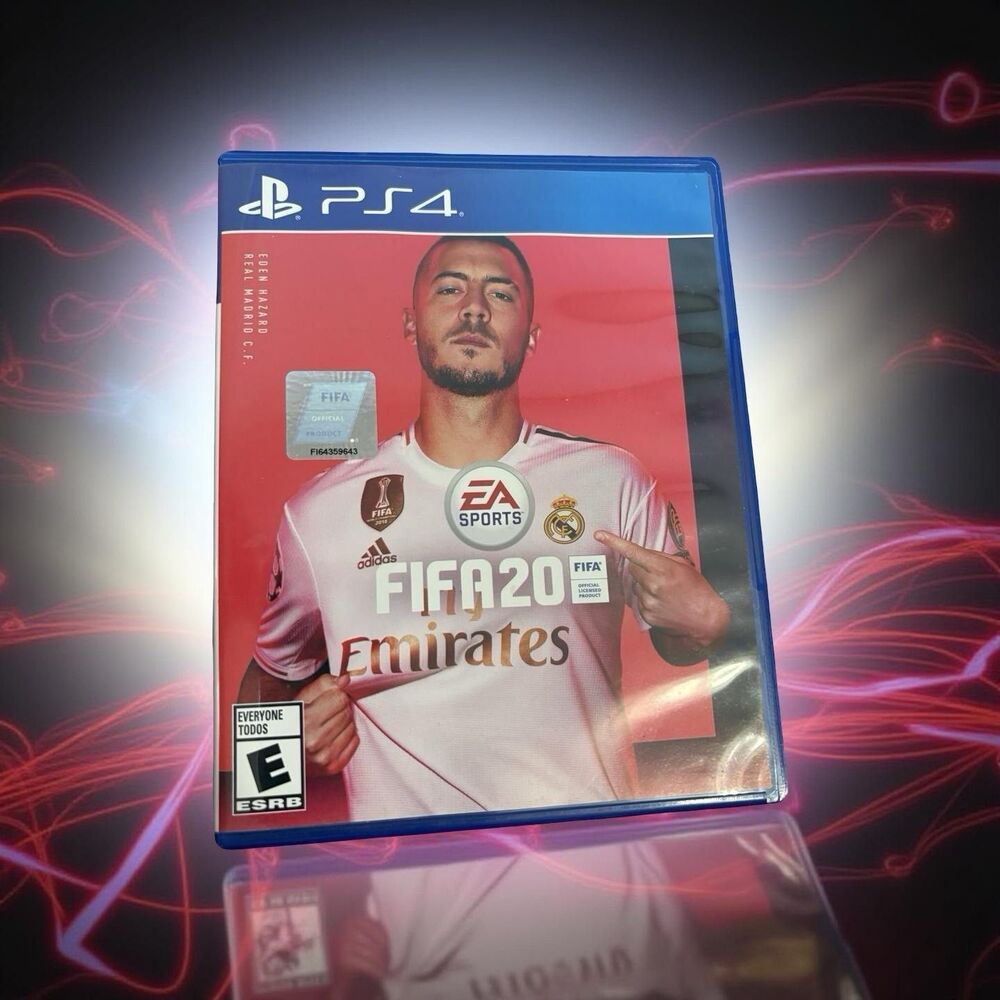 FIFA 20 PS4 SOCCER GAME DISC & CASE UNTESTED!